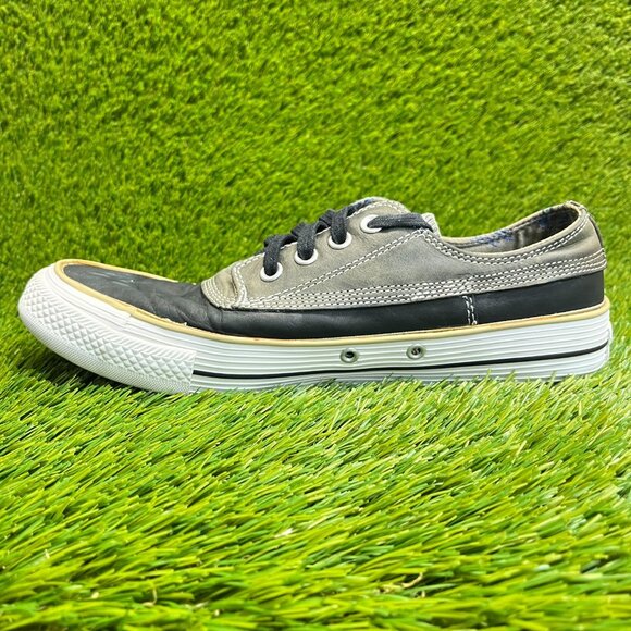 Converse Chuck Taylor All Star Mens Size 9.5 Black Gray Athletic Shoes Sneakers - Picture 2 of 10